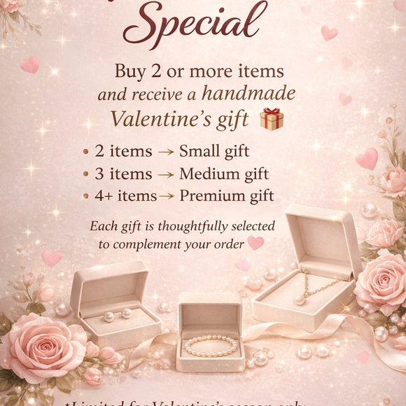 Silver and Pearl Stud Earrings - Picture 4 of 4